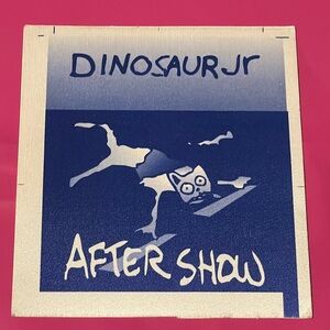 DINOSAUR JR after show pass/patch unstuck, vintage alternative music fan gift 👀